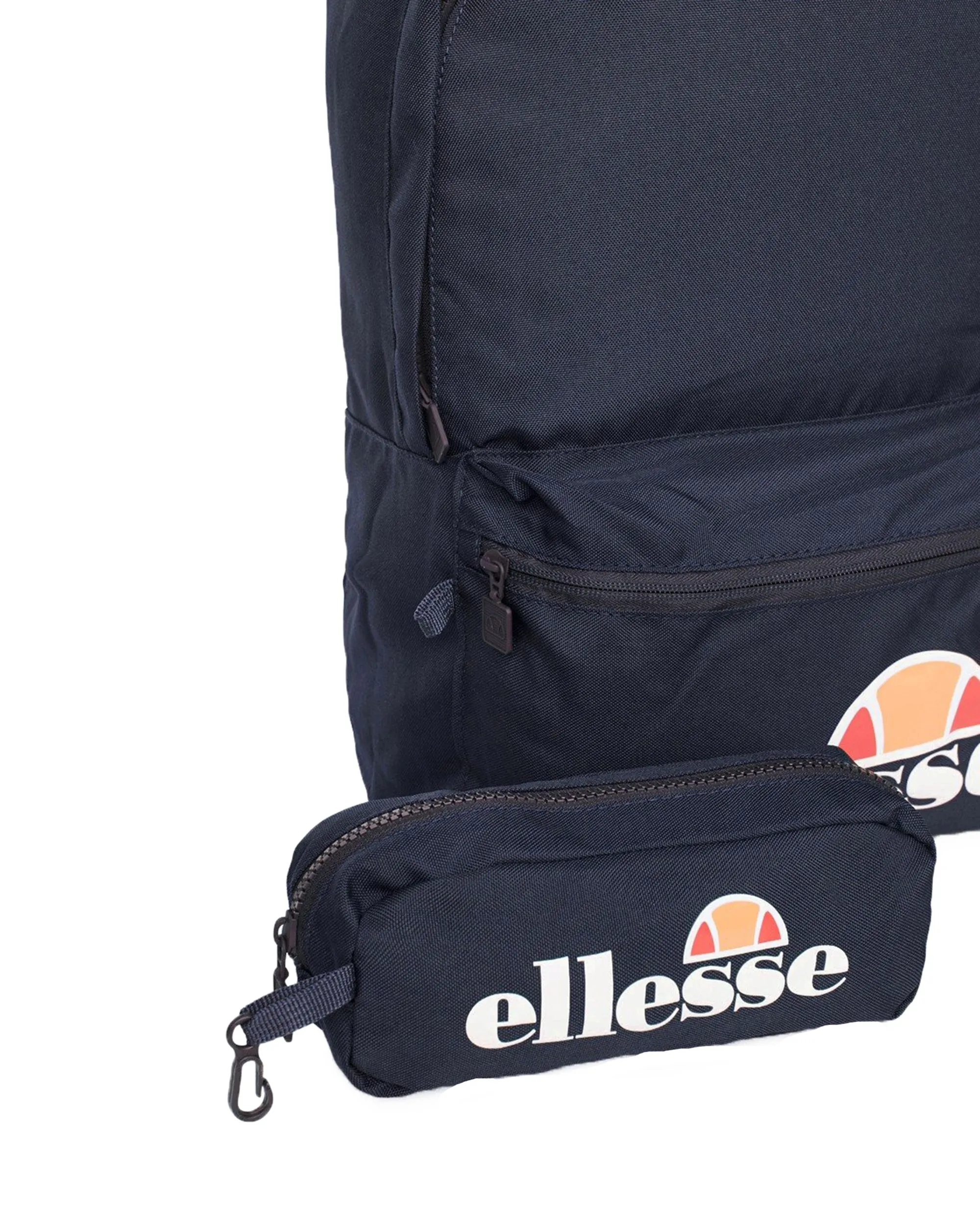 Ellesse Rolby School Backpack & Pencil Case in Navy