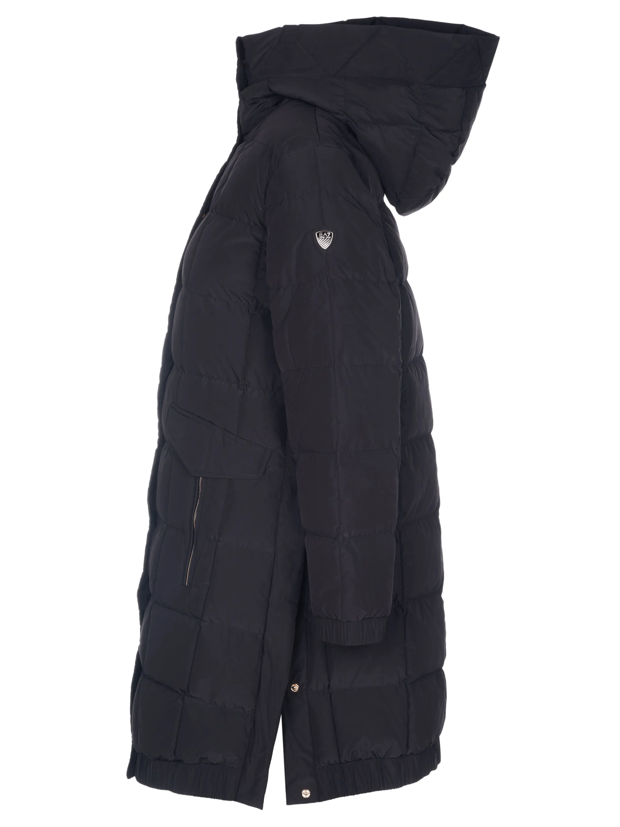 Emporio Armani EA7 Black Coat