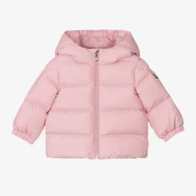 Girls Pink Sharon Down Puffer Coat turns into Pink Girls Down Puffer Coat Sharon.