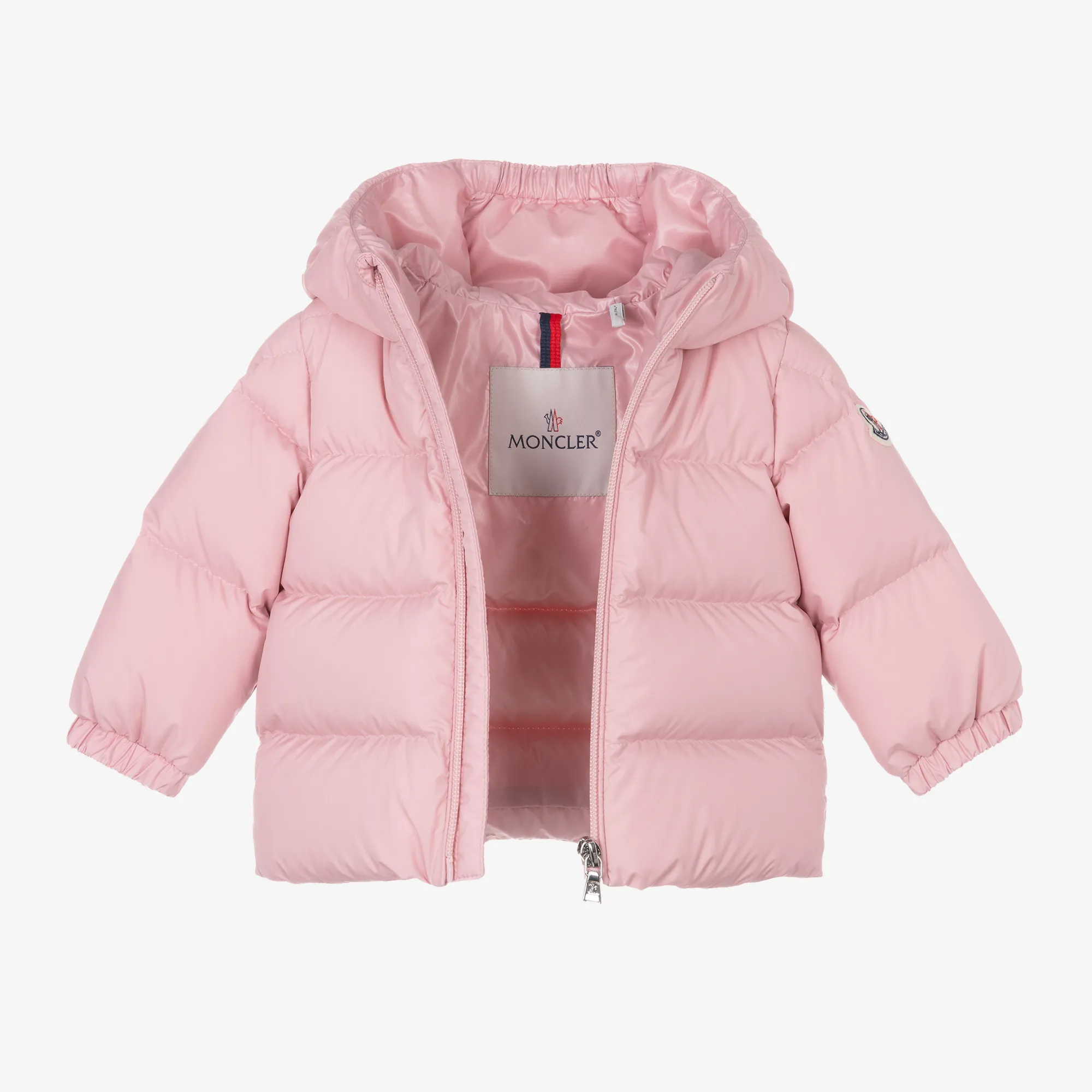 Girls Pink Sharon Down Puffer Coat turns into Pink Girls Down Puffer Coat Sharon.