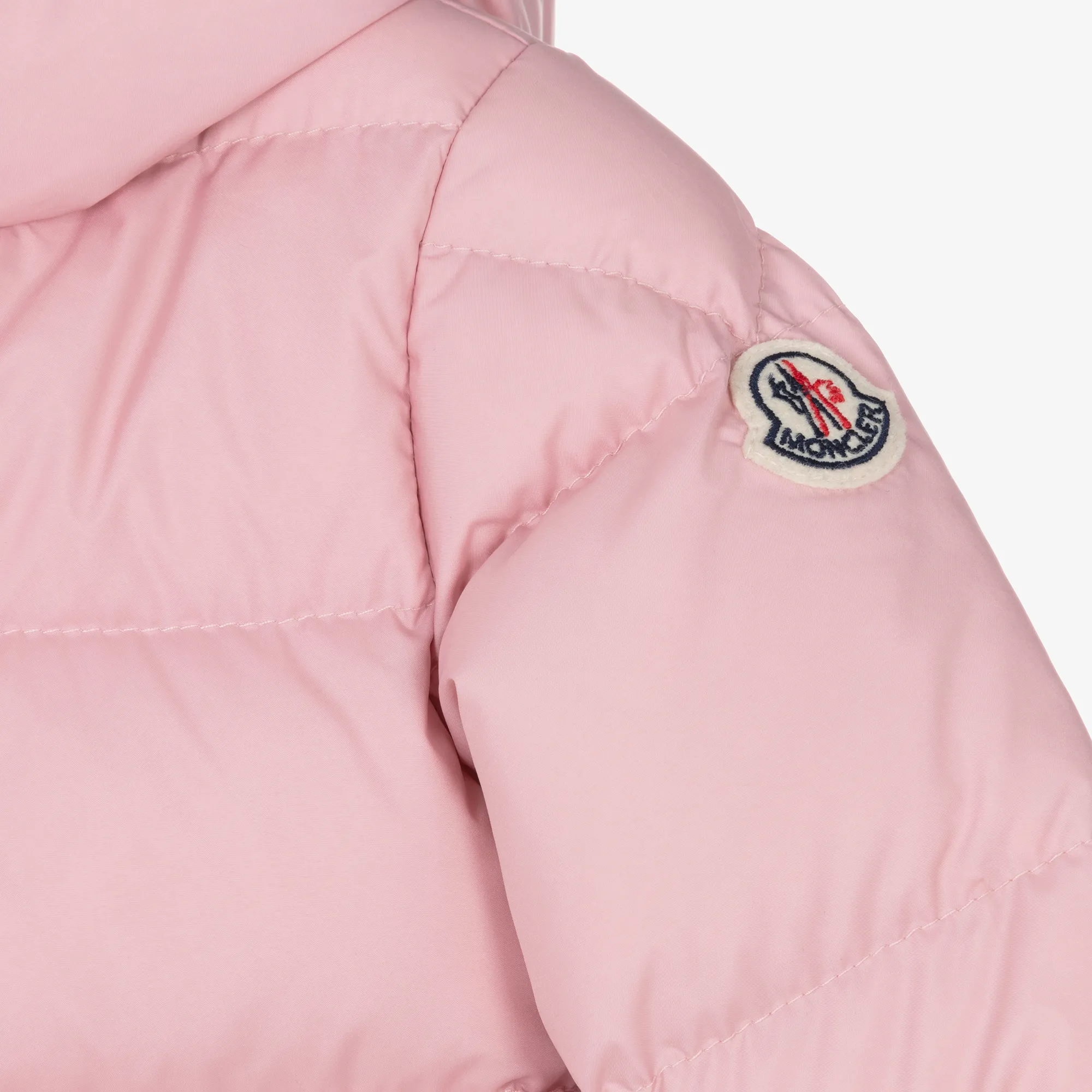 Girls Pink Sharon Down Puffer Coat turns into Pink Girls Down Puffer Coat Sharon.