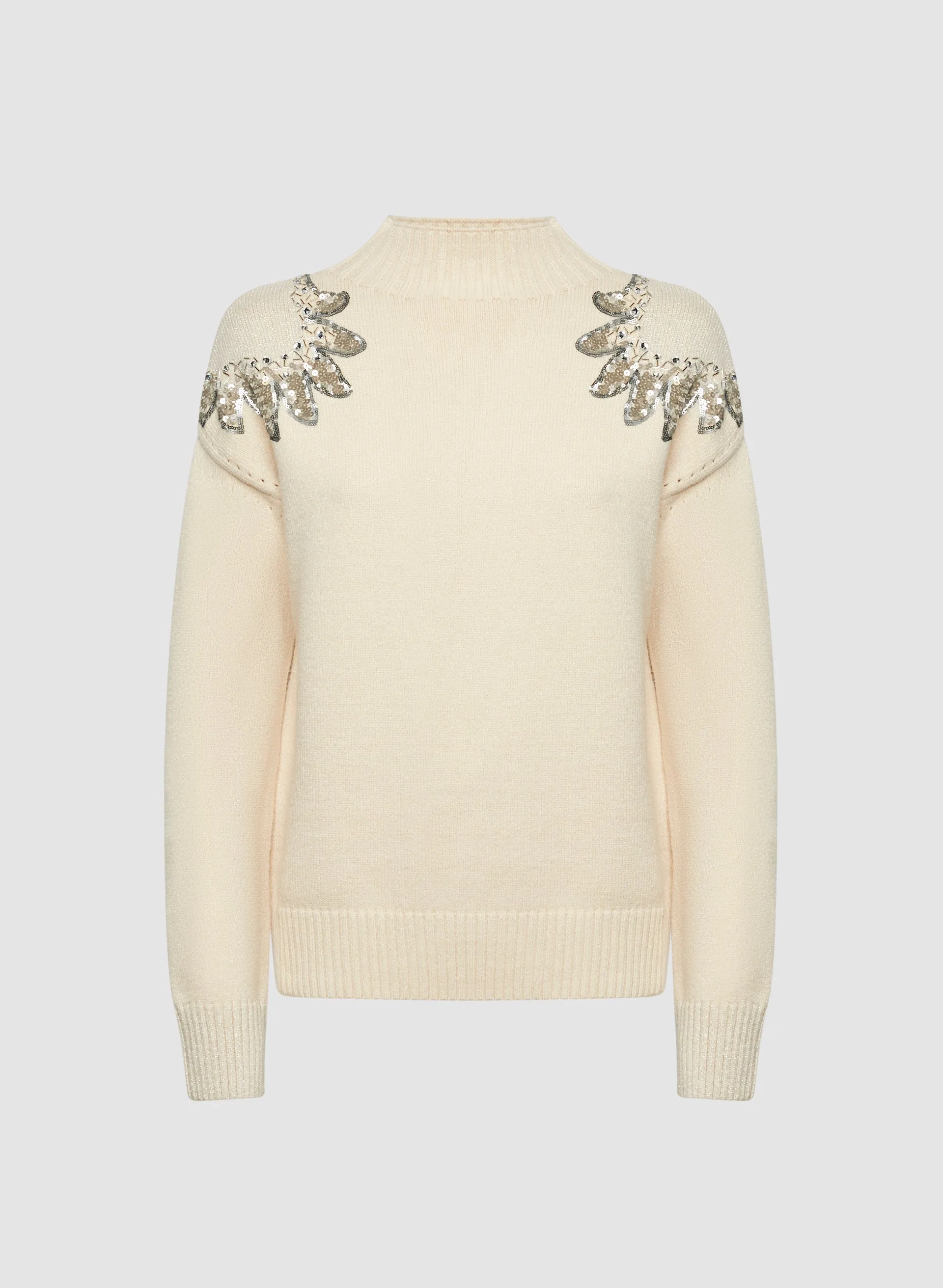 Glittering Patterned Jumper