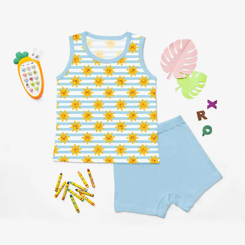 Sunny Bliss Glow Top & Shorts Set