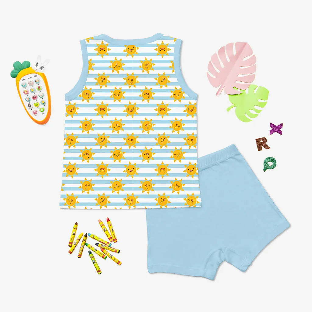 Sunny Bliss Glow Top & Shorts Set