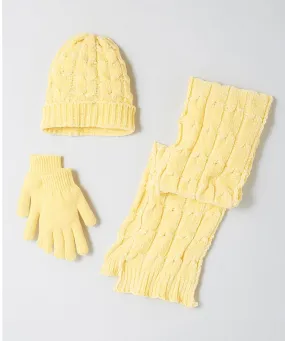 Hat, Scarf, and Gloves Set