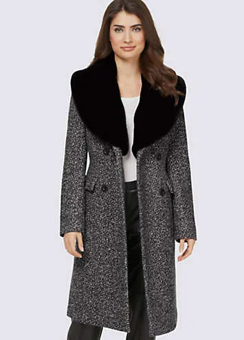 Heine Boucle Coat Grattan