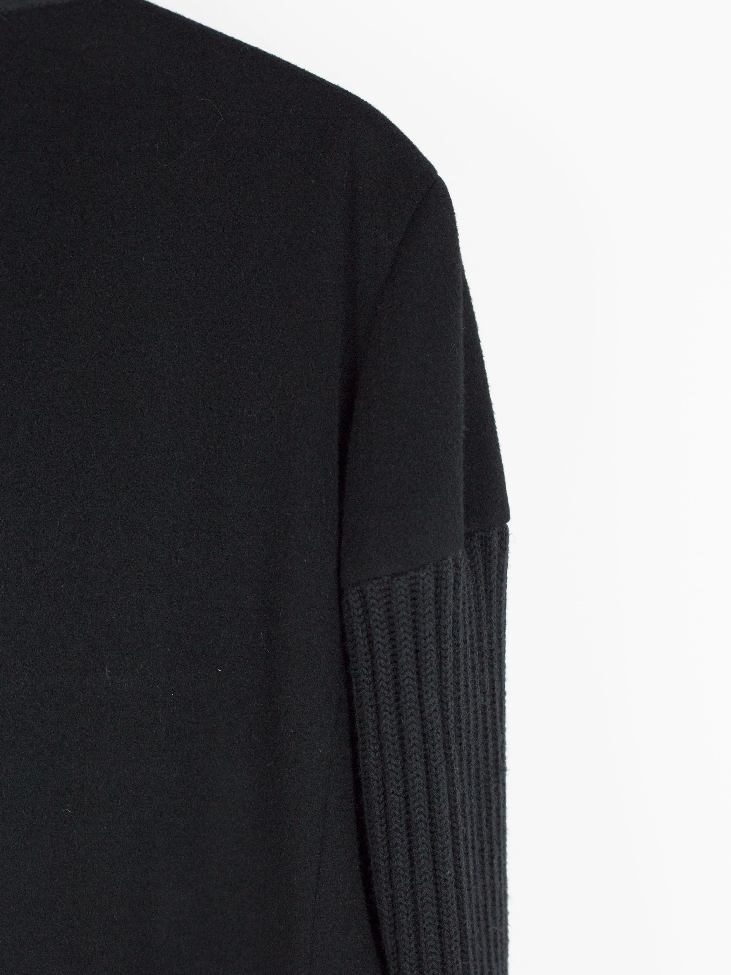 Helmut Lang Autumn Winter 2003 Knit Sleeve Wool Cashmere Chester