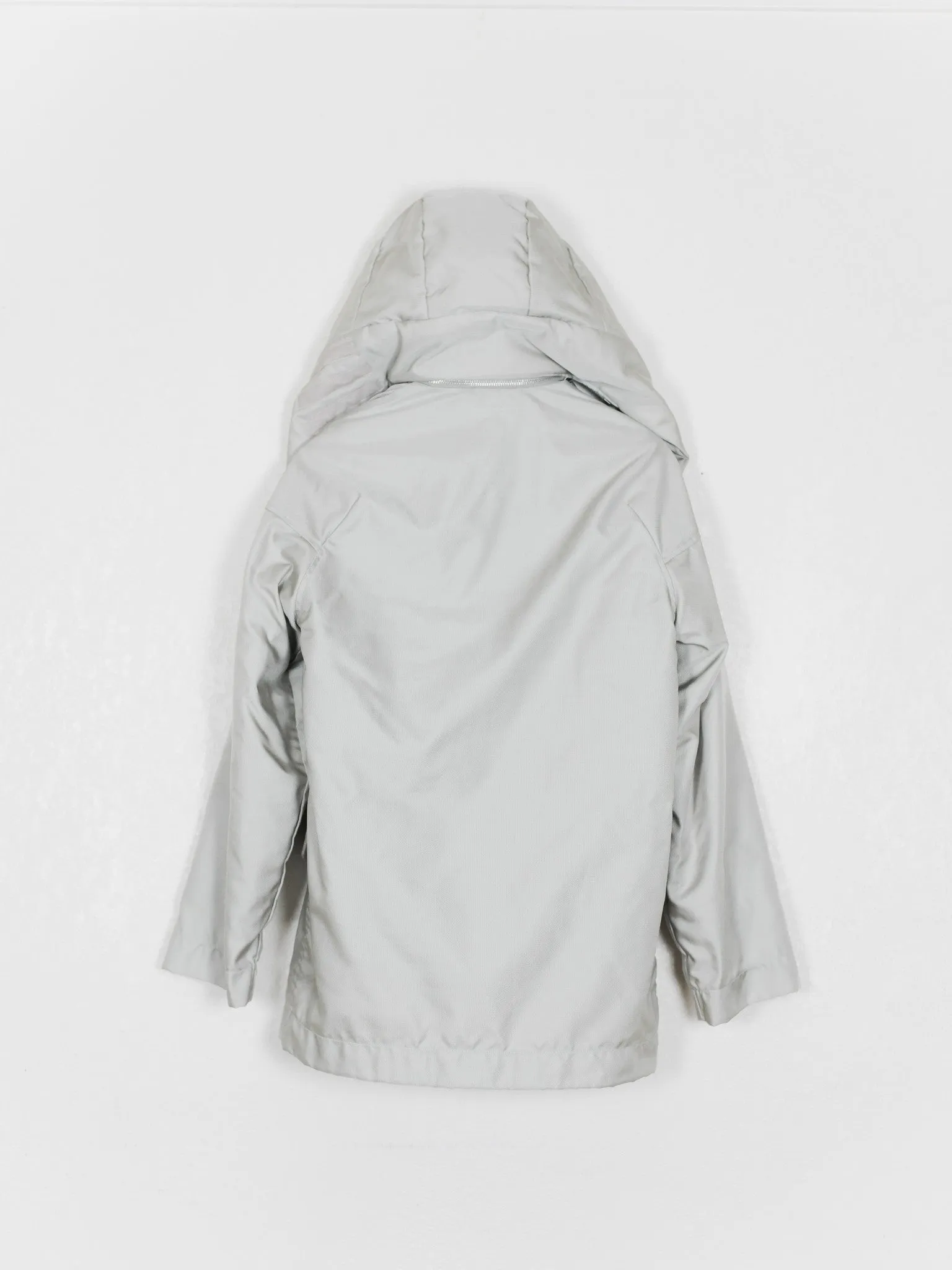 Helmut Lang AW99 Ballistic Nylon Eskimo Parka - Winter Jacket 1999 Cybernetic Collection