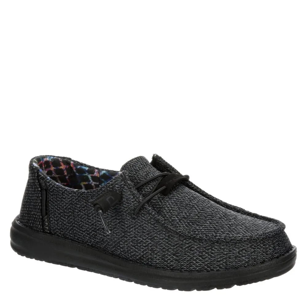 Womens Knit Slip On Sneaker