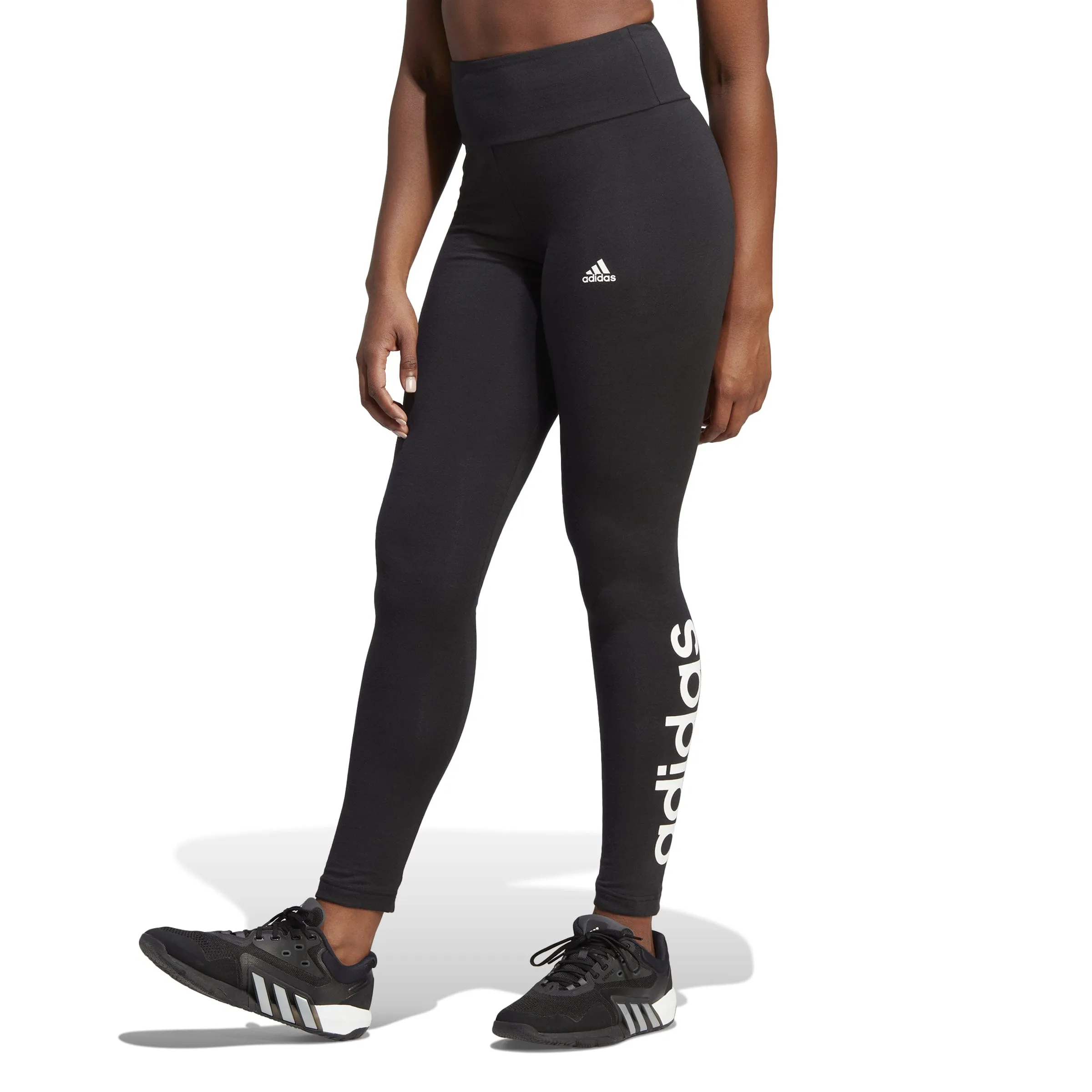 High-Waisted Logo Leggings