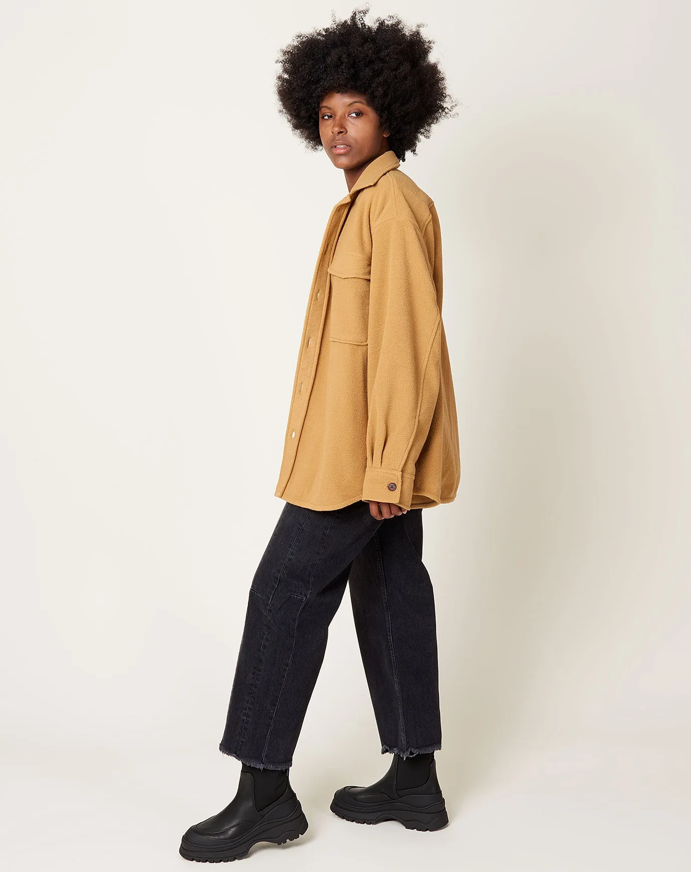 Honey Fleece Overshirt