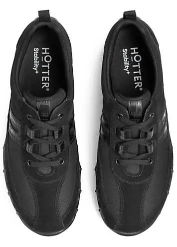 Hotter Leanne II Black Women's Active Shoes