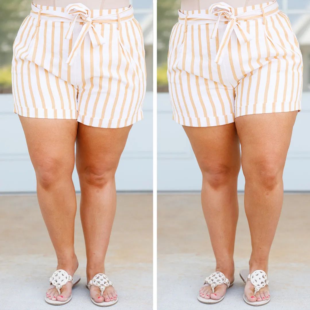 Yellow Captain Shorts by I'm The