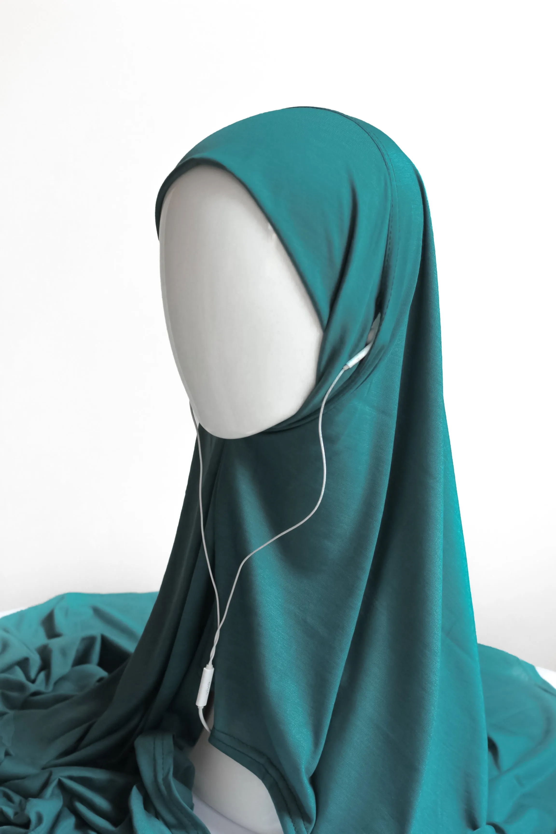 Instant Jersey Hijab - Teal - Shop Now