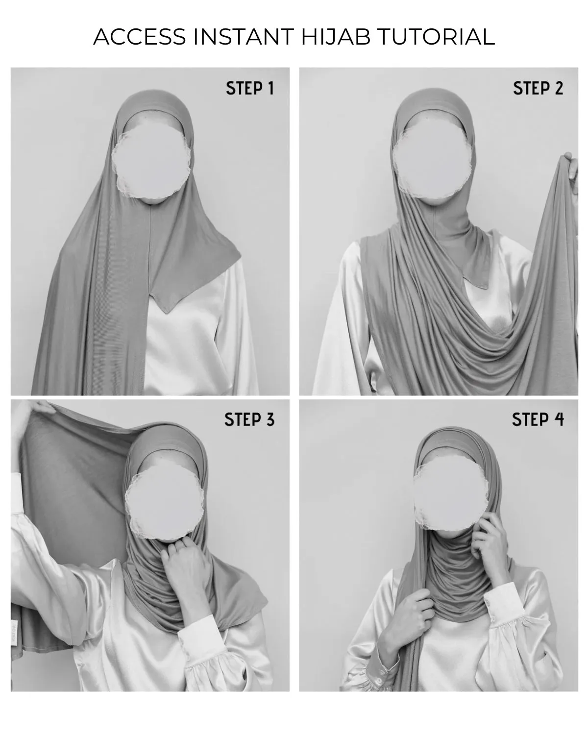 Instant Jersey Hijab - Teal - Shop Now