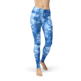 Jean Aqua Batik Leggings - Stylish Women's Bottoms