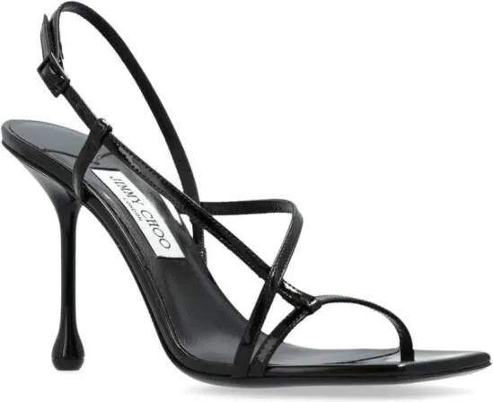 Jimmy Choo Etana Black 95mm Sandals