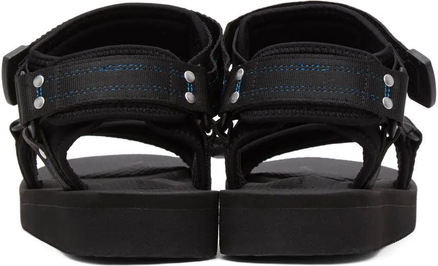 John Elliott Black Suicoke Edition Kipa-Cab Sandals