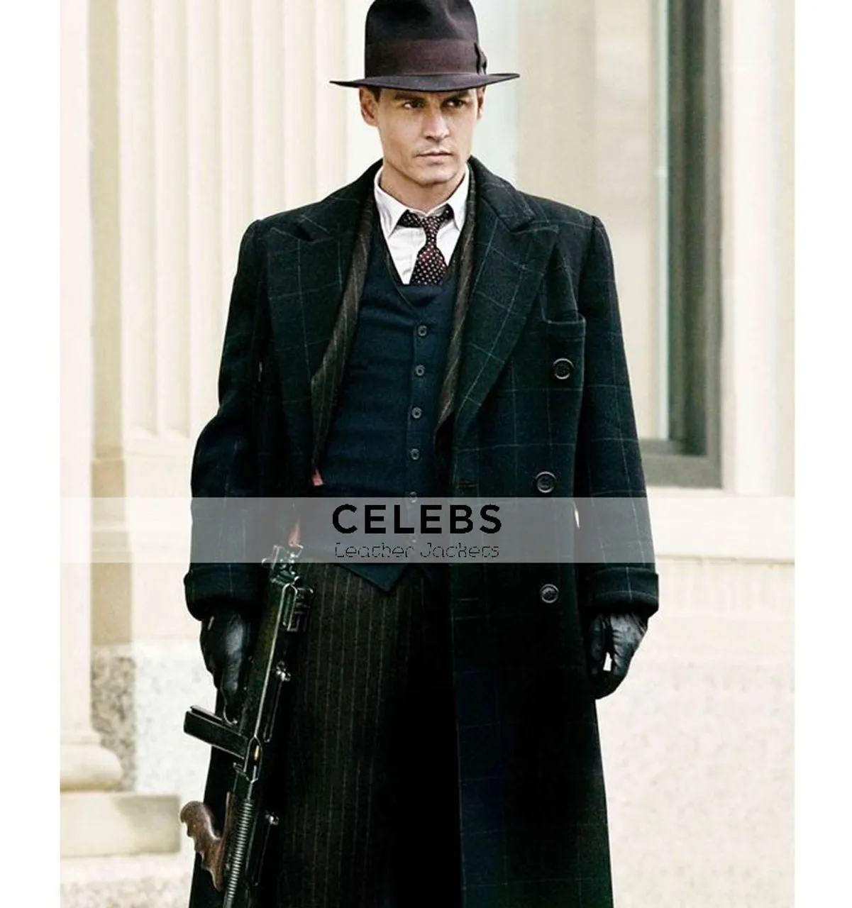 Johnny Depp Long Coat - Public Enemies.