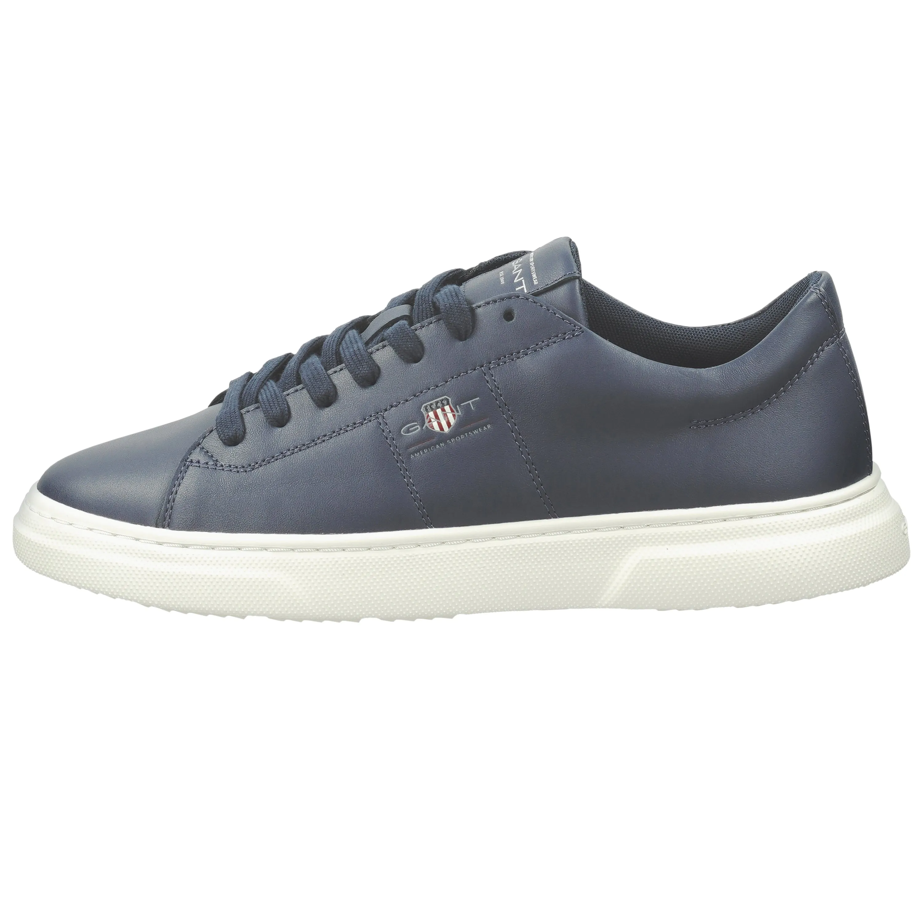 Joree Leather Sneaker - Marine Blue