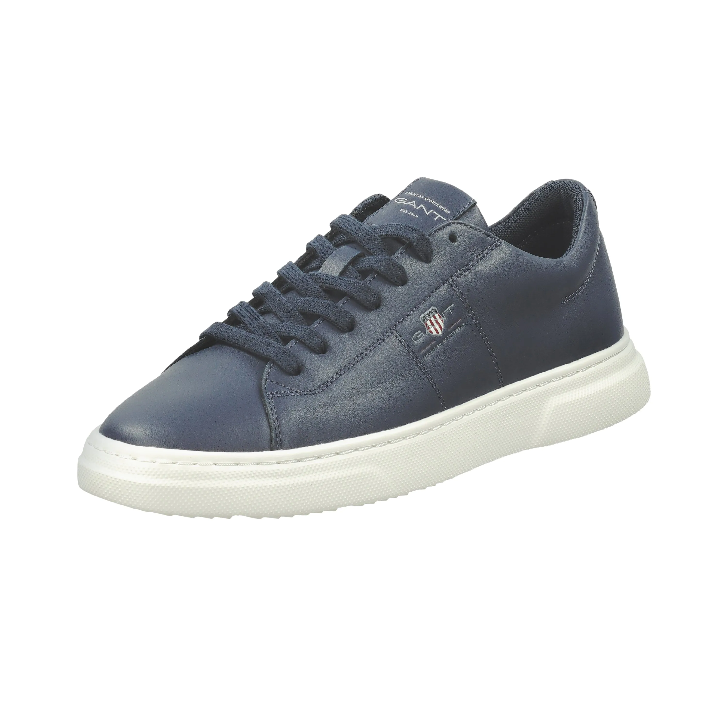 Joree Leather Sneaker - Marine Blue