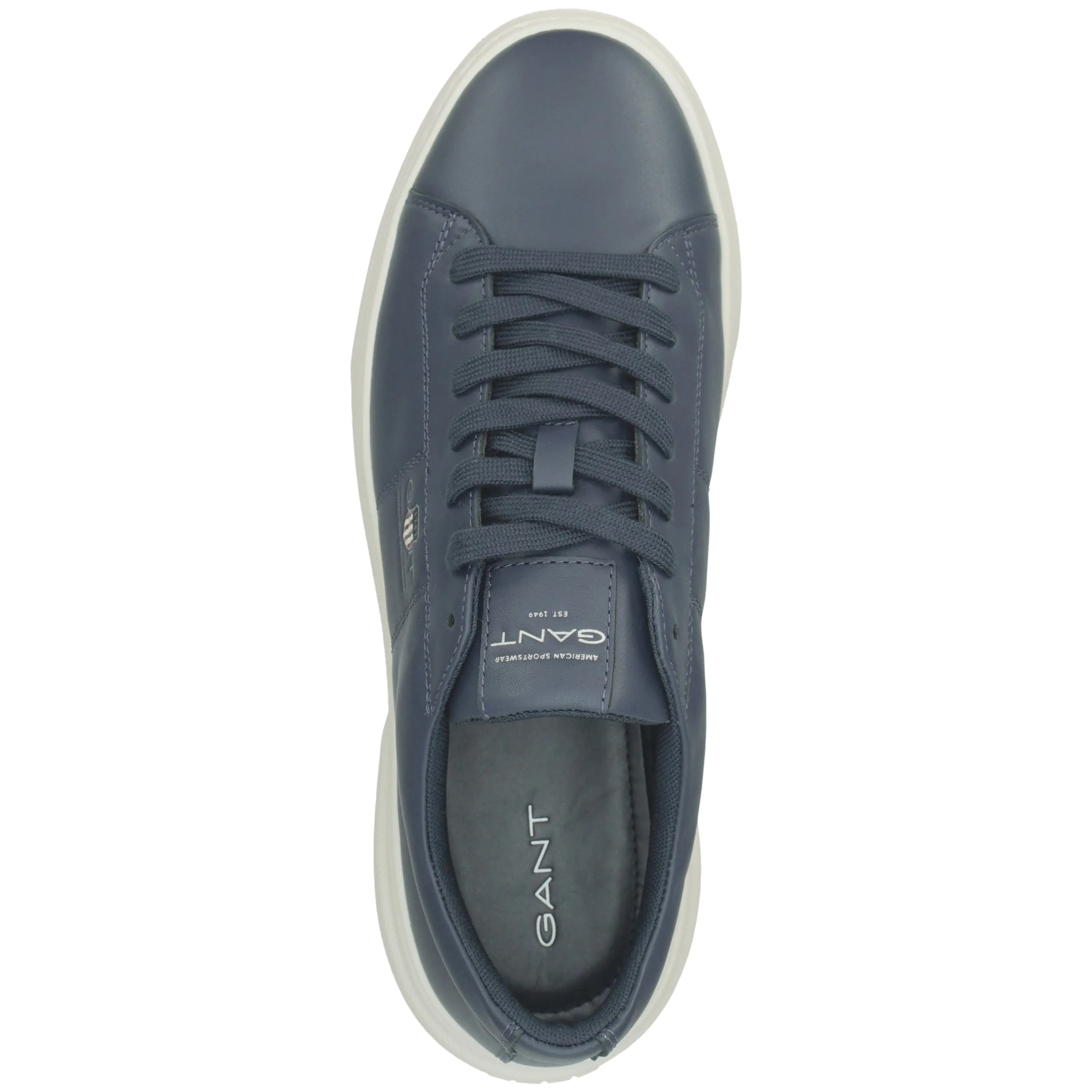 Joree Leather Sneaker - Marine Blue