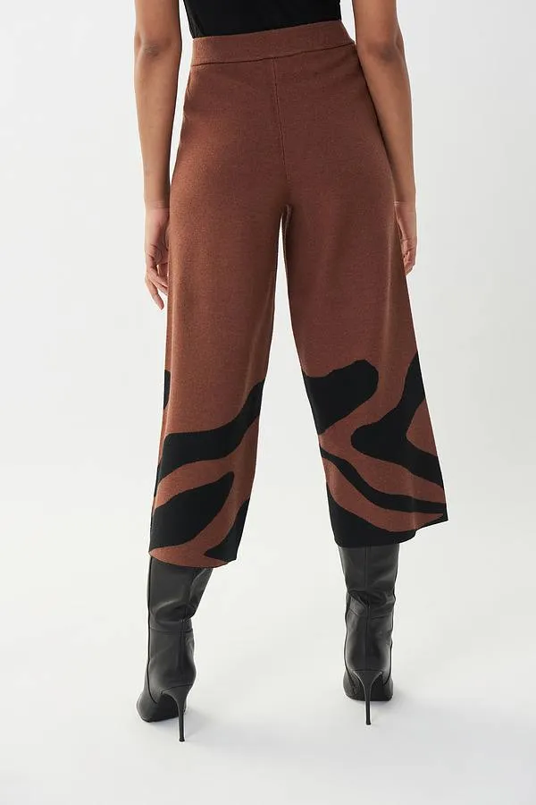 Joseph Ribkoff 223949 Animal Jacquard Pant