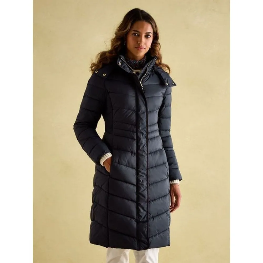 New Joules Pembury Padded Navy Coat