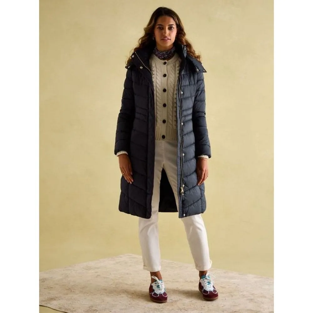 New Joules Pembury Padded Navy Coat