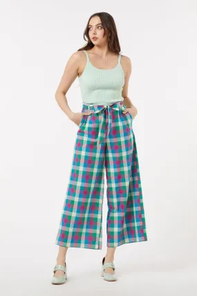 Karla Plaid Trouser