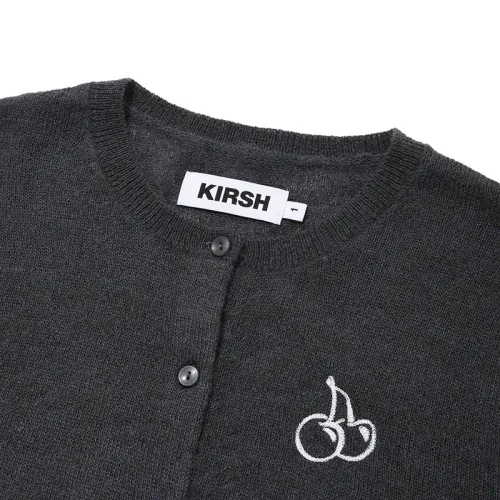 KIRSH Street Style Short Sleeves Logo Cardigans