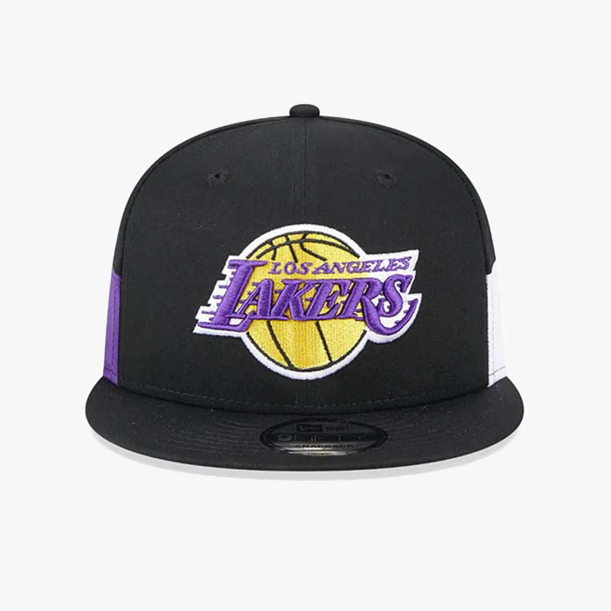 LA Lakers Multi Patch Black 9Fifty Snapback Cap Black