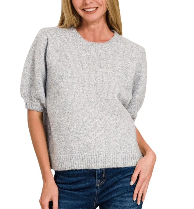 Laina Short Sleeve Sweater