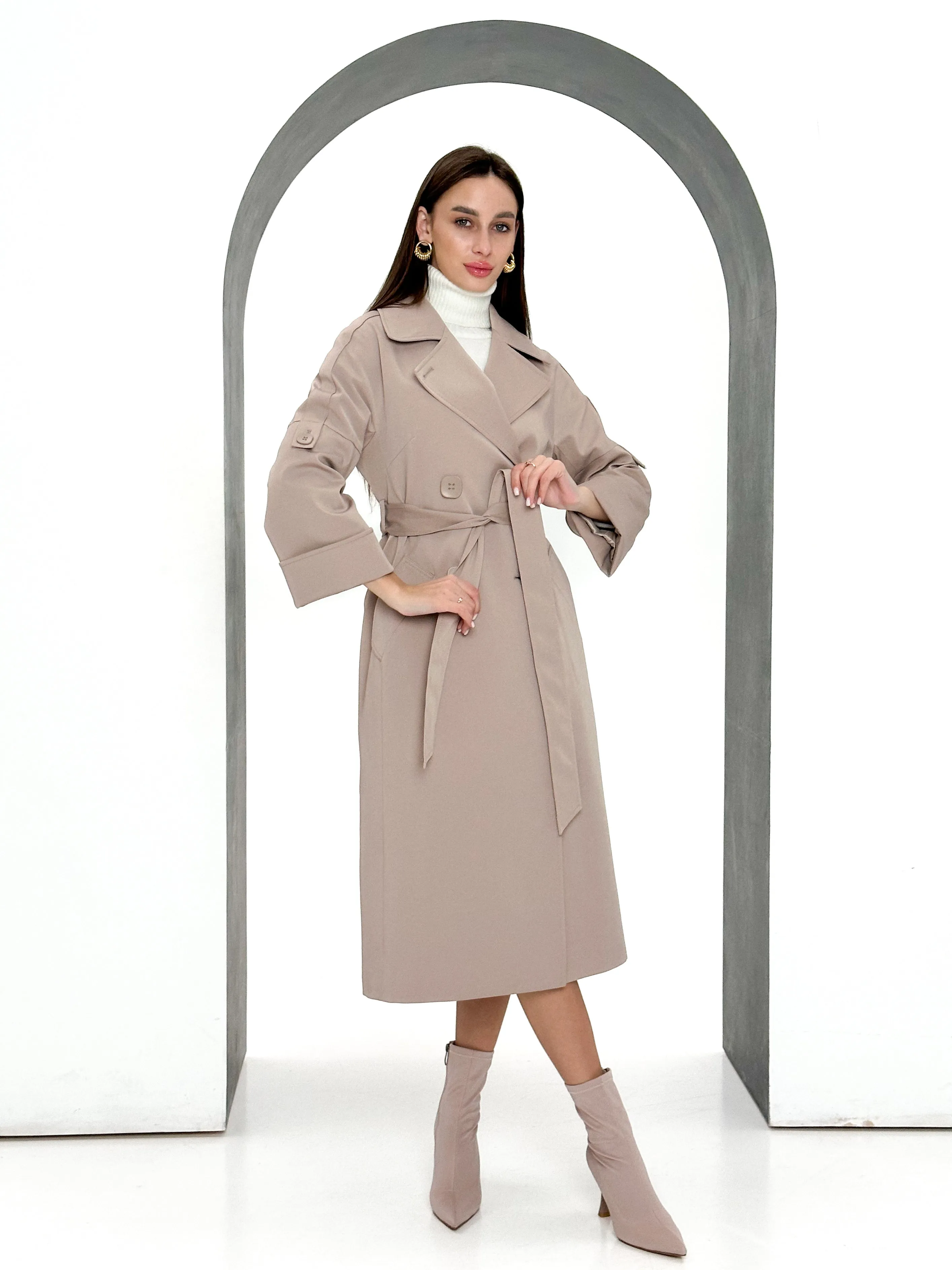 Laurent Coat Trench Style