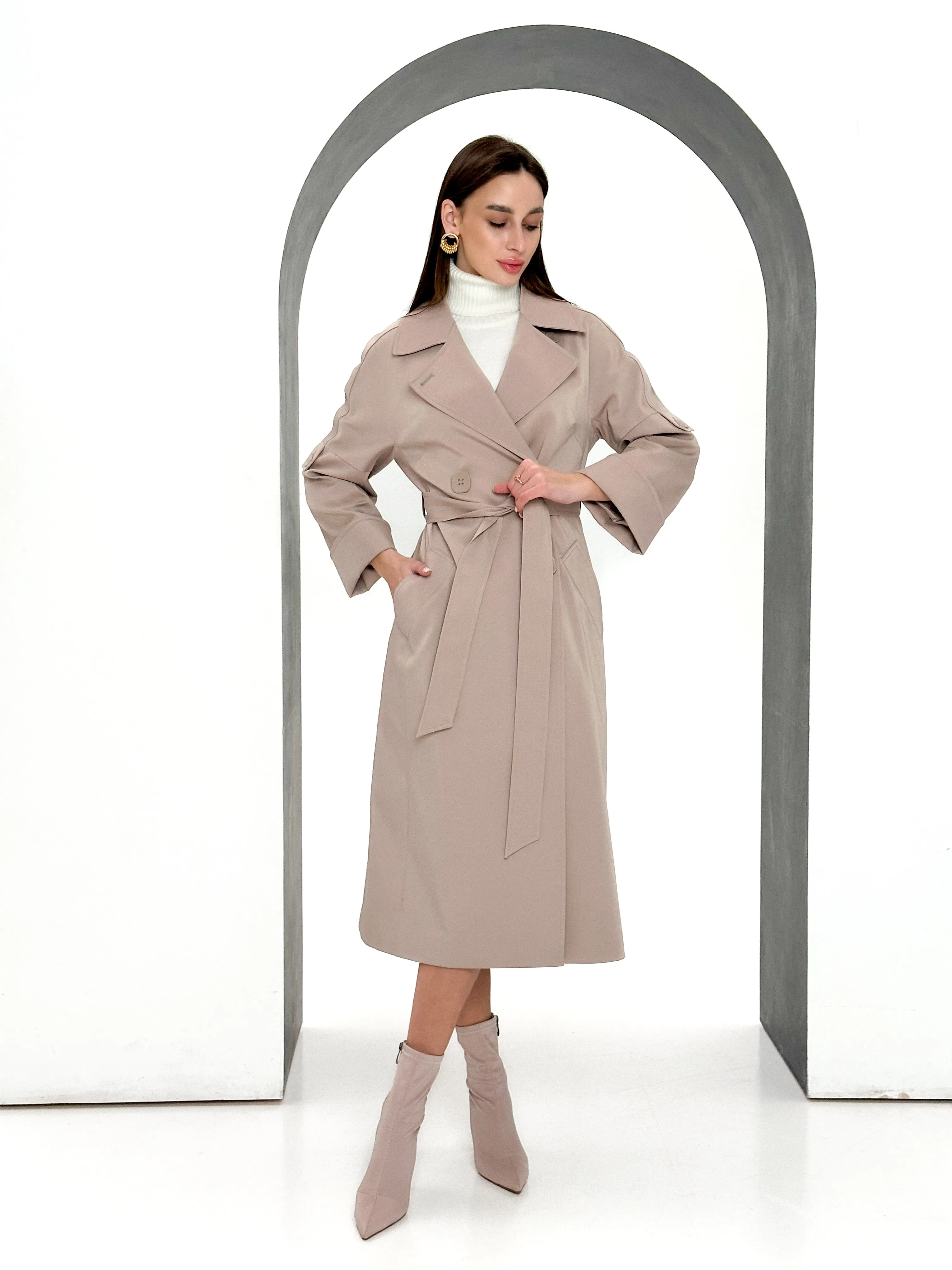 Laurent Coat Trench Style