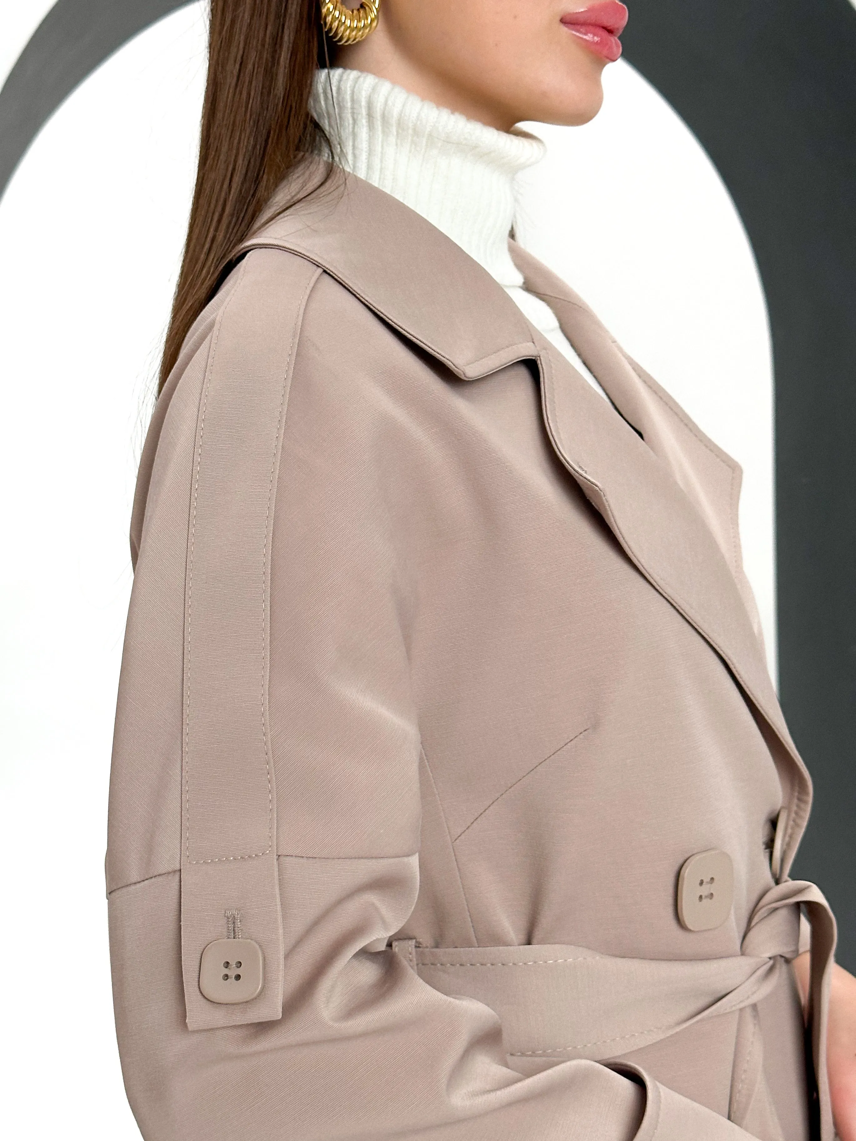 Laurent Coat Trench Style