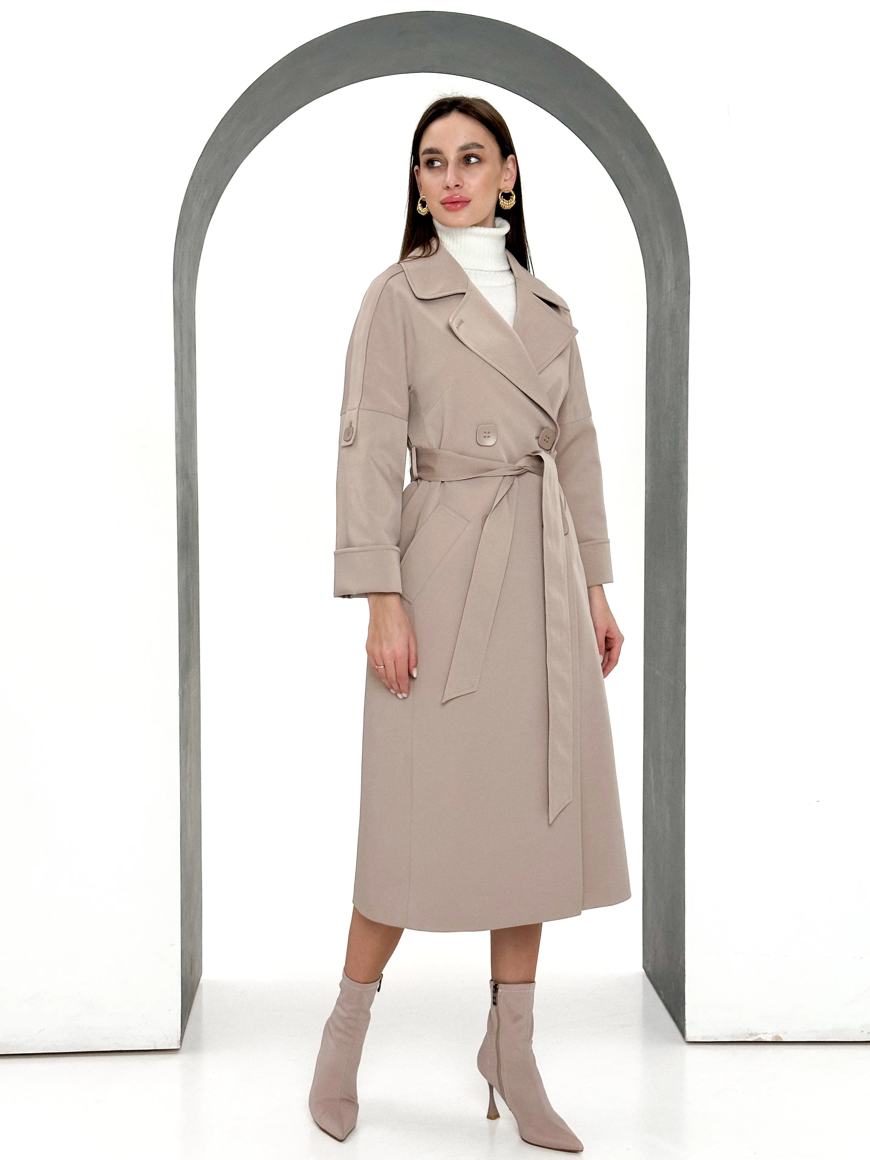 Laurent Coat Trench Style