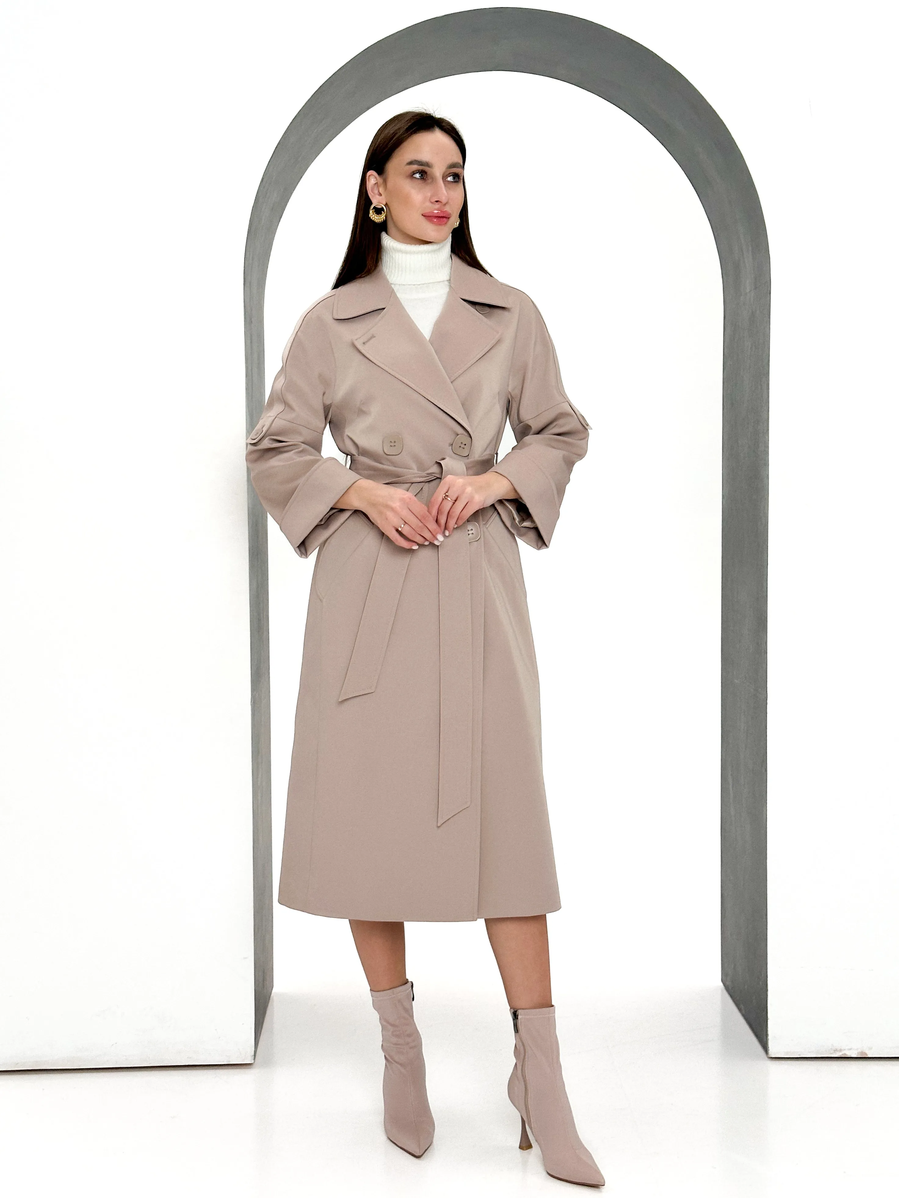 Laurent Coat Trench Style