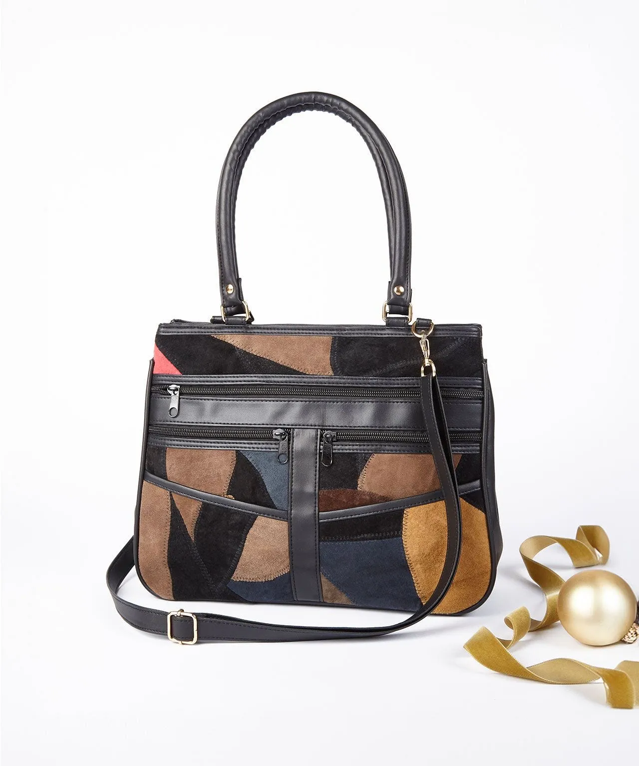 Patchwork Leather Bag