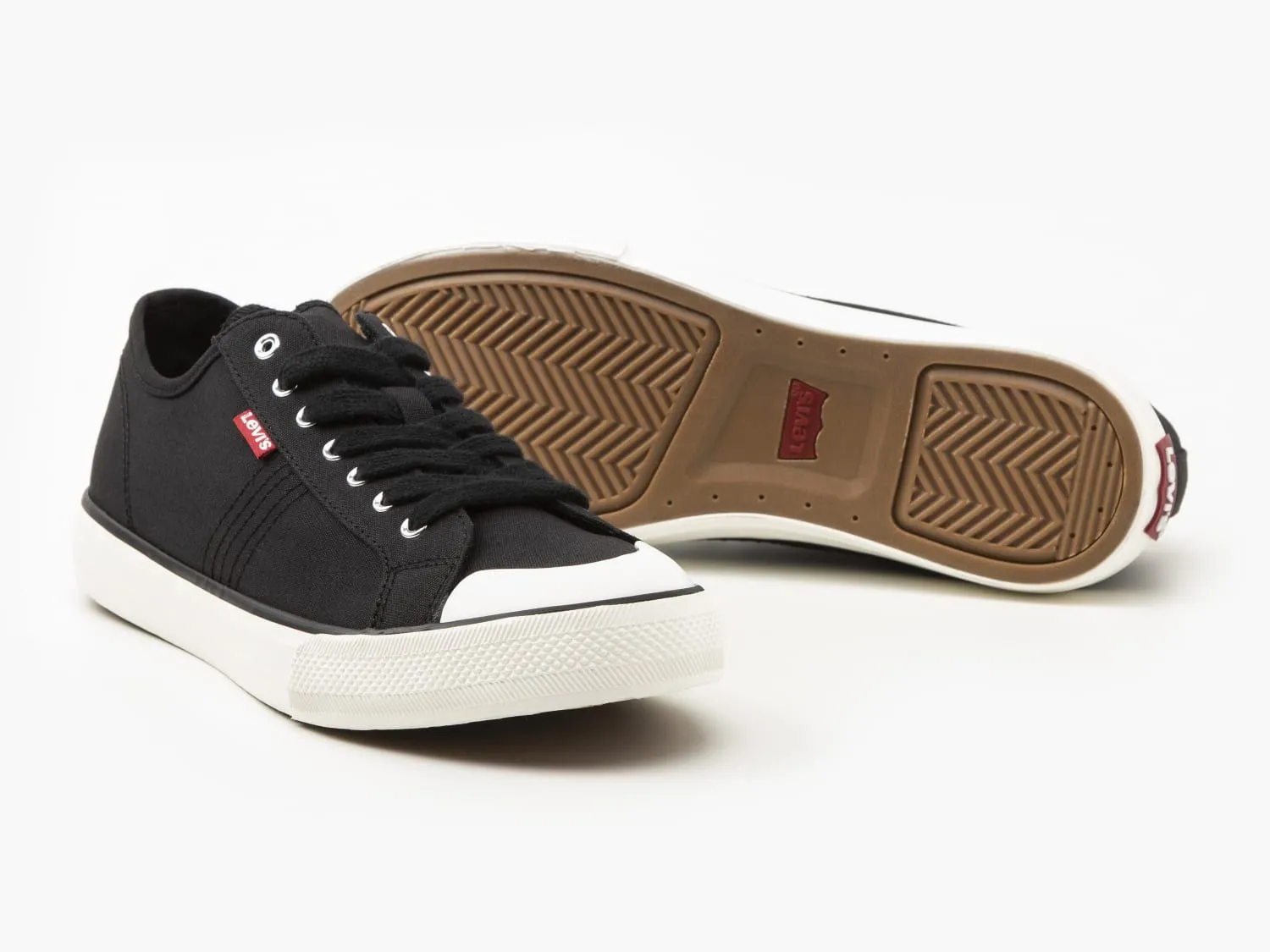 Levi's Regular Black Hernandez Lace Sneaker Trainers