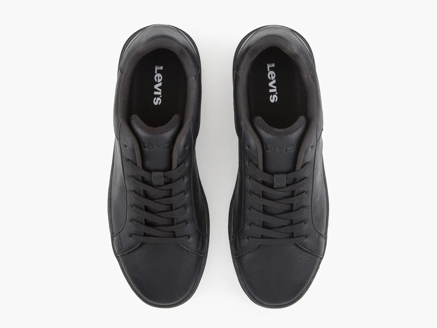 Levi's Piper Full Black Lace Sneaker Trainers