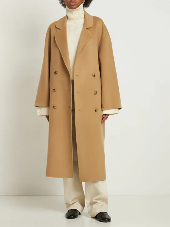 Loulou Studio Borneo Wool Cashmere Coat