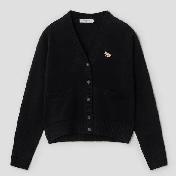 Maison Kitsune Street Style Logo Cardigans