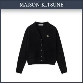 Maison Kitsune Street Style Logo Cardigans