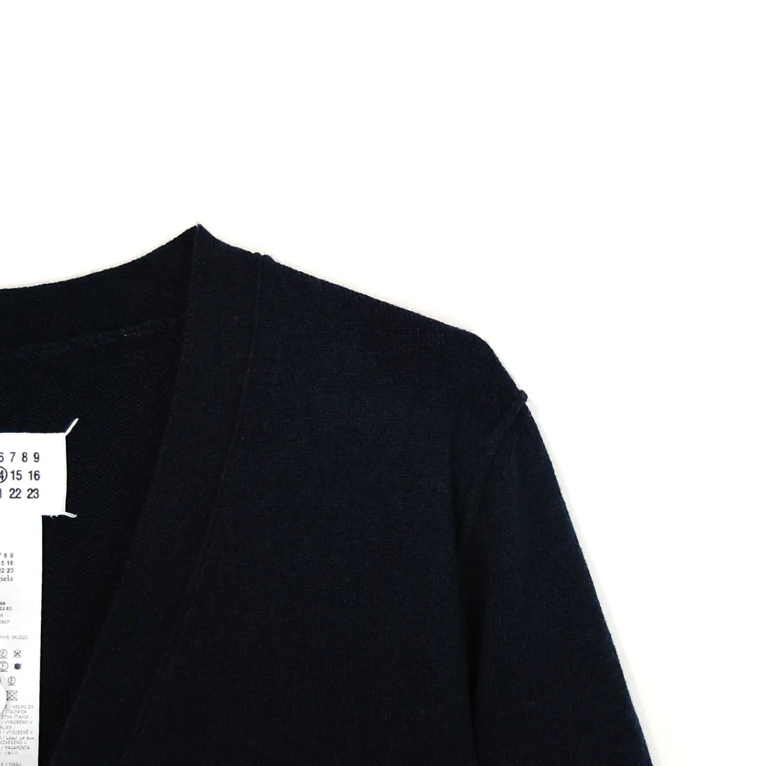 Maison Margiela Unisex Long Sleeves Logo Cardigans