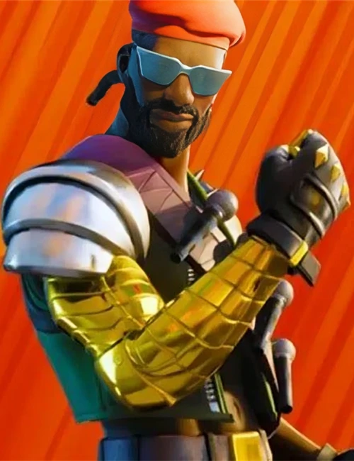 Major Lazer Jacket for Fortnite - William Jacket as Gaming Outfit