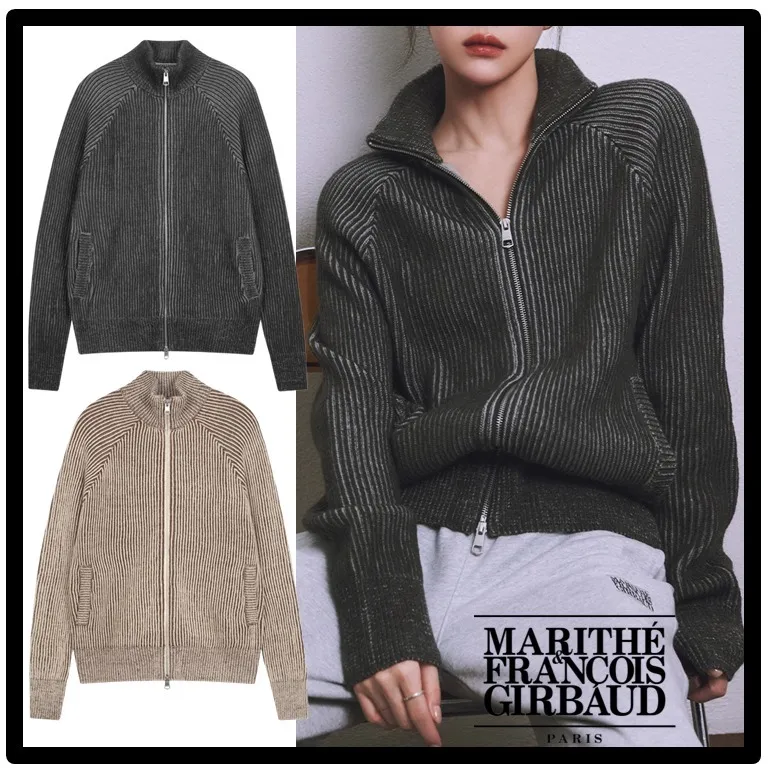 Marithe + Francois Girbaud Unisex Street Logo Cardigans