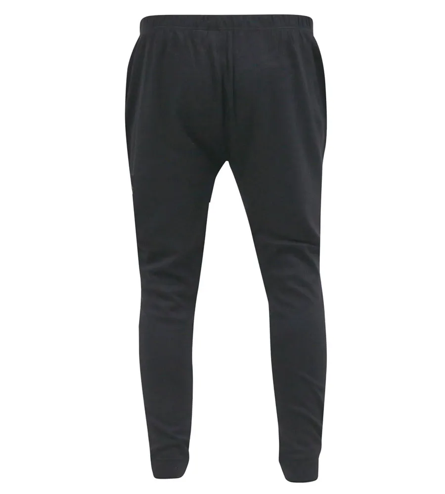 Men's Black Thermal Long Johns Trousers