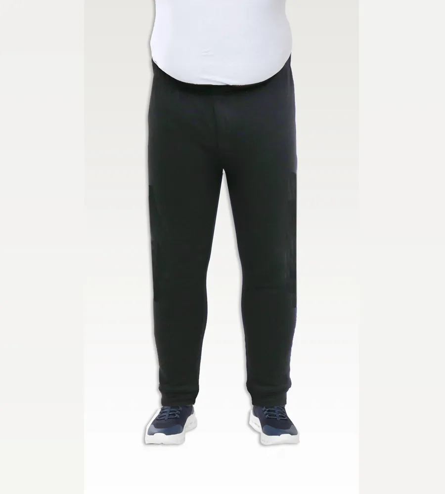 Men's Black Thermal Long Johns Trousers