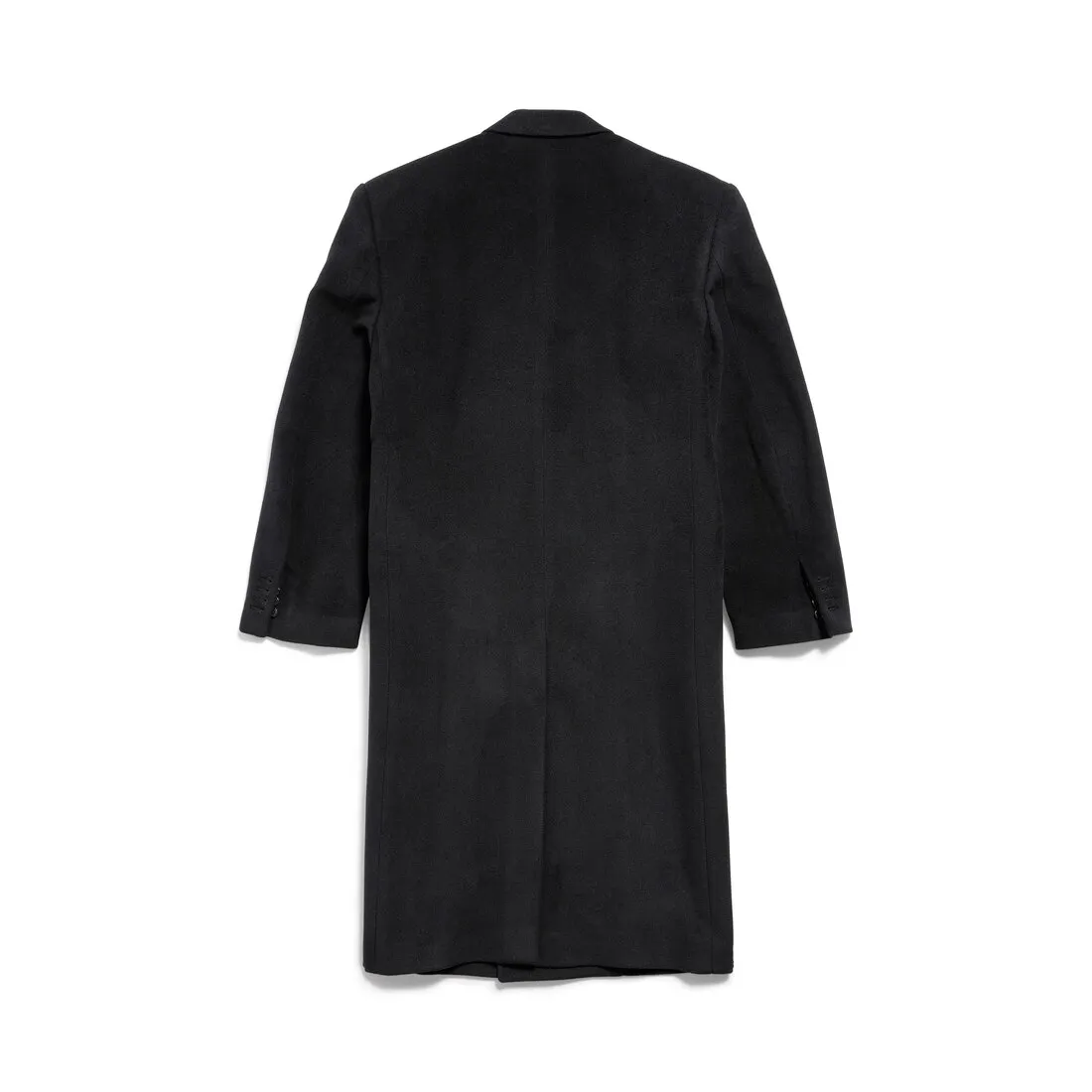 Black Regular Fit Coat